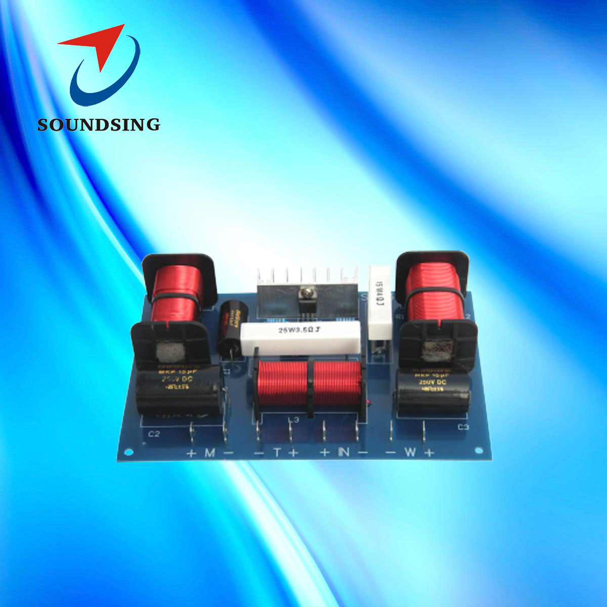 three way audio  crossover SD-3015A