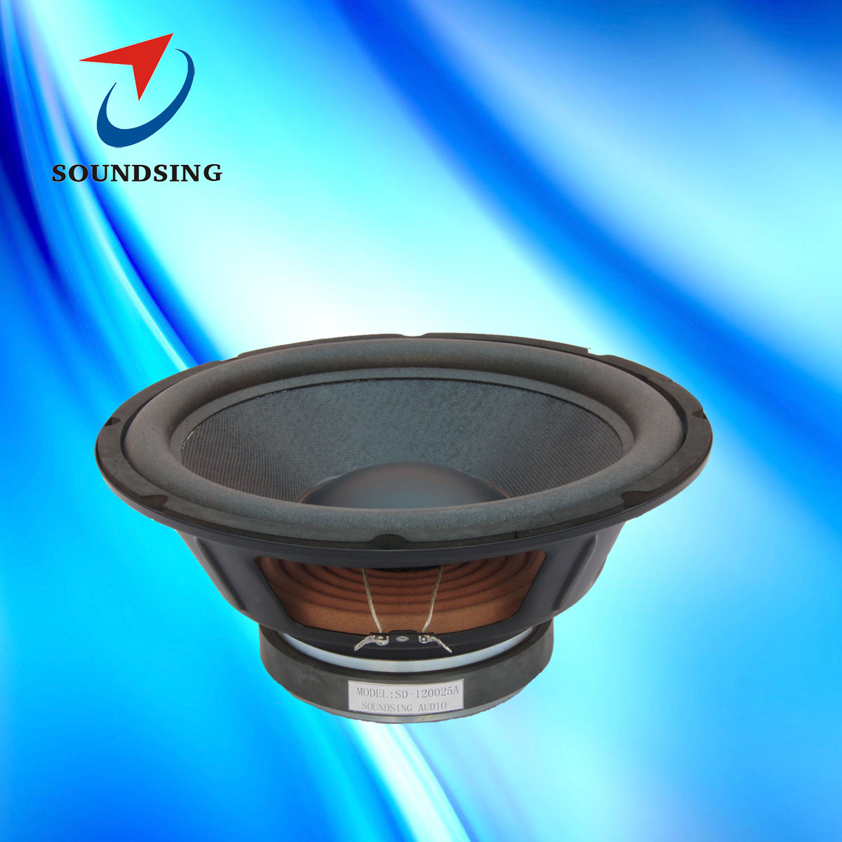 SD-120025A 12"carbon fiber cone subwoofer speaker