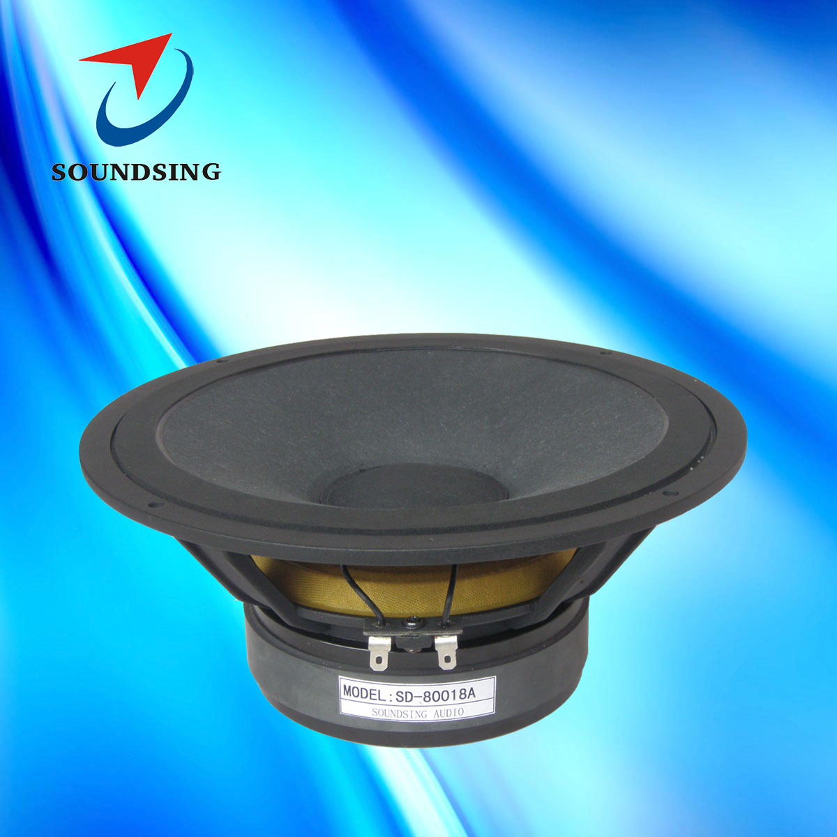 SD-80018A 8"foam edge midrange speakers