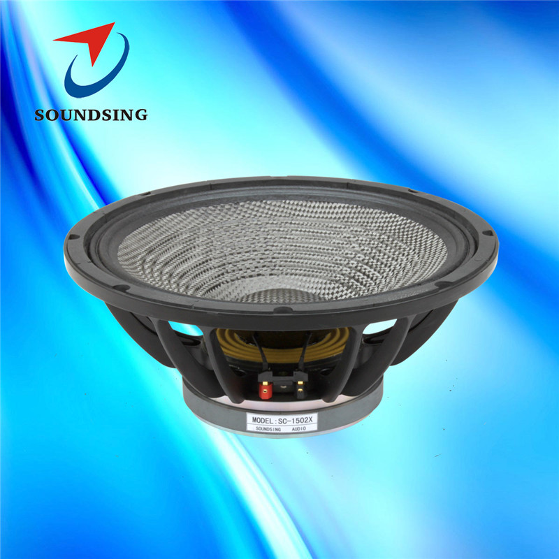 SC-1501X high power carbon fiber speaker