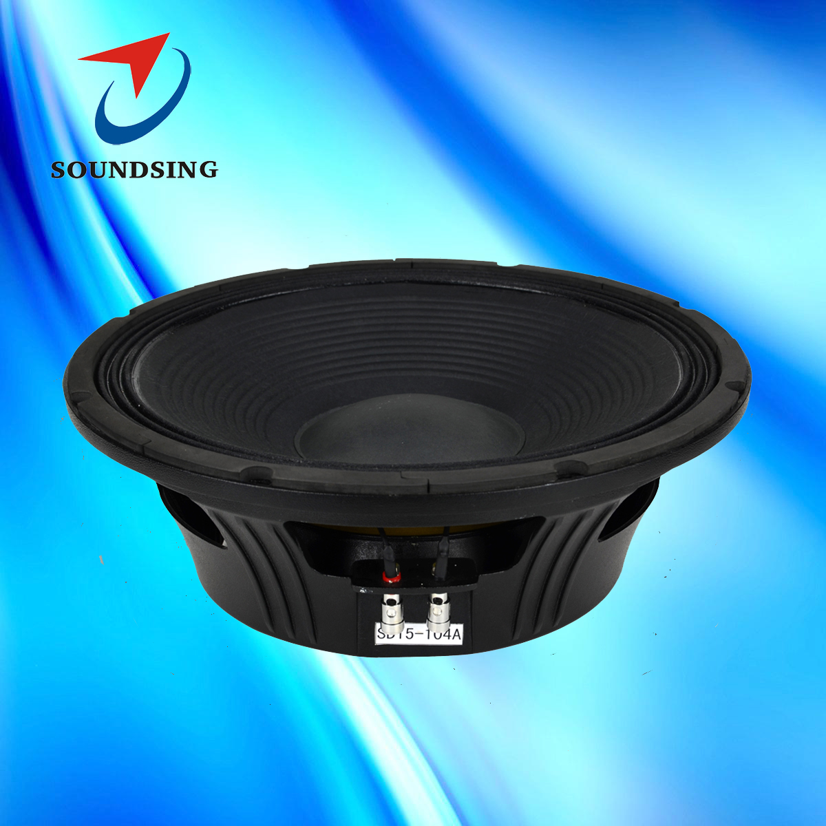 PA powered audio speakers SD15-104A